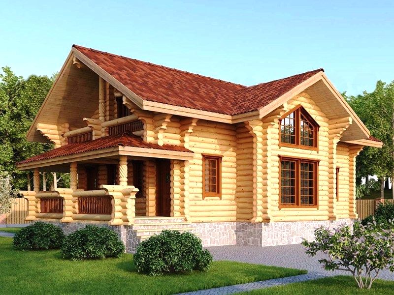 Типы крыш для деревянных домов